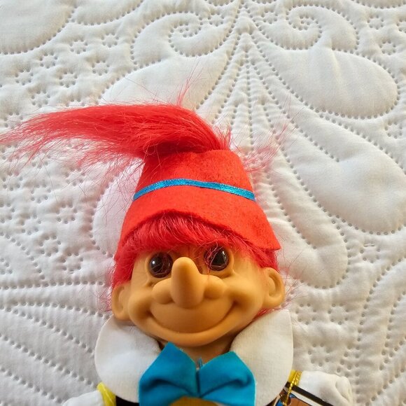 Russ Storybook Troll Pinocchio Plush Doll 5" Collectible With Tag - Picture 2 of 7